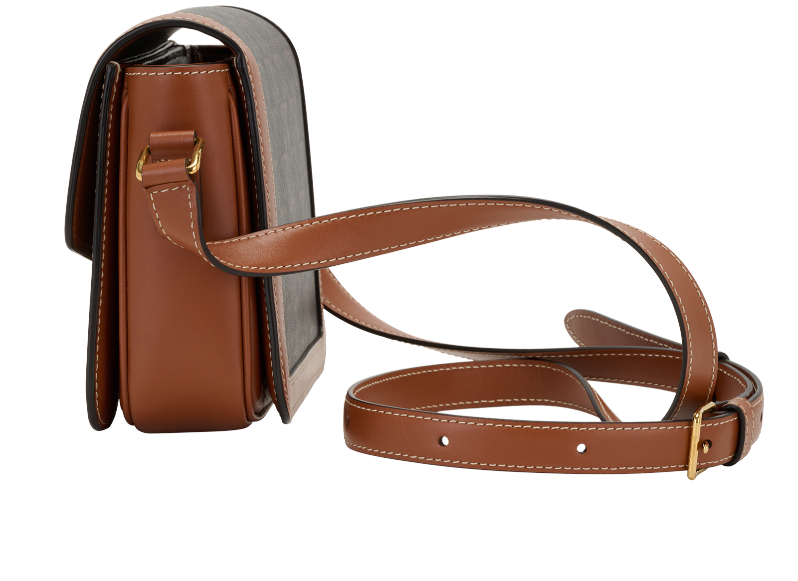 Teen Triomphe, &pound;1,500, Handbags, Brown, Canvas, Bottom view